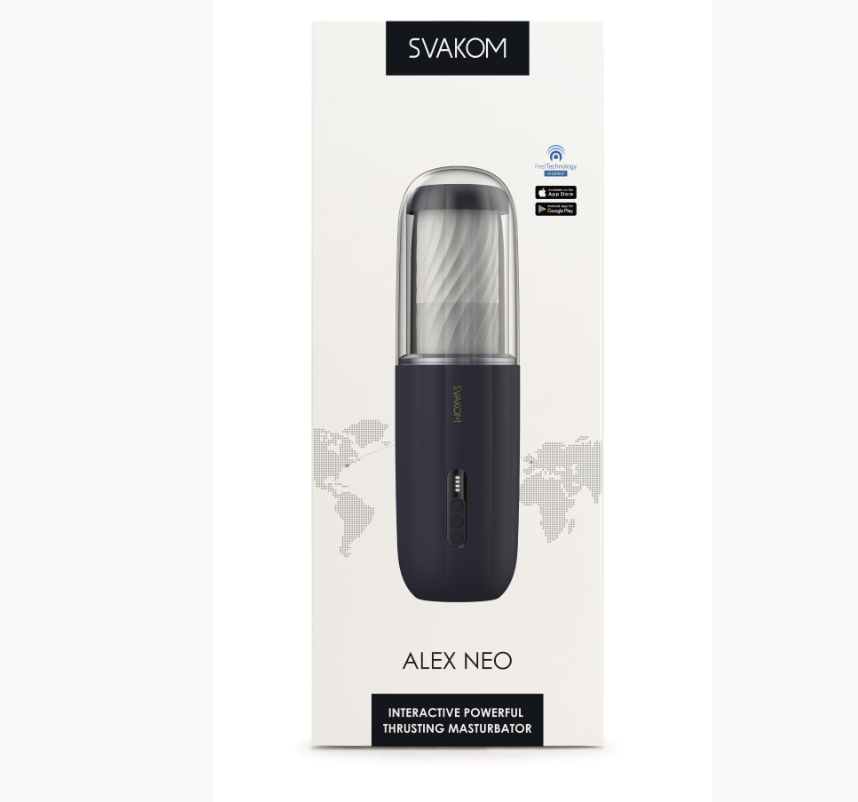 Svakom Alex Neo Thrust Masturbator Siêu Tương Tác