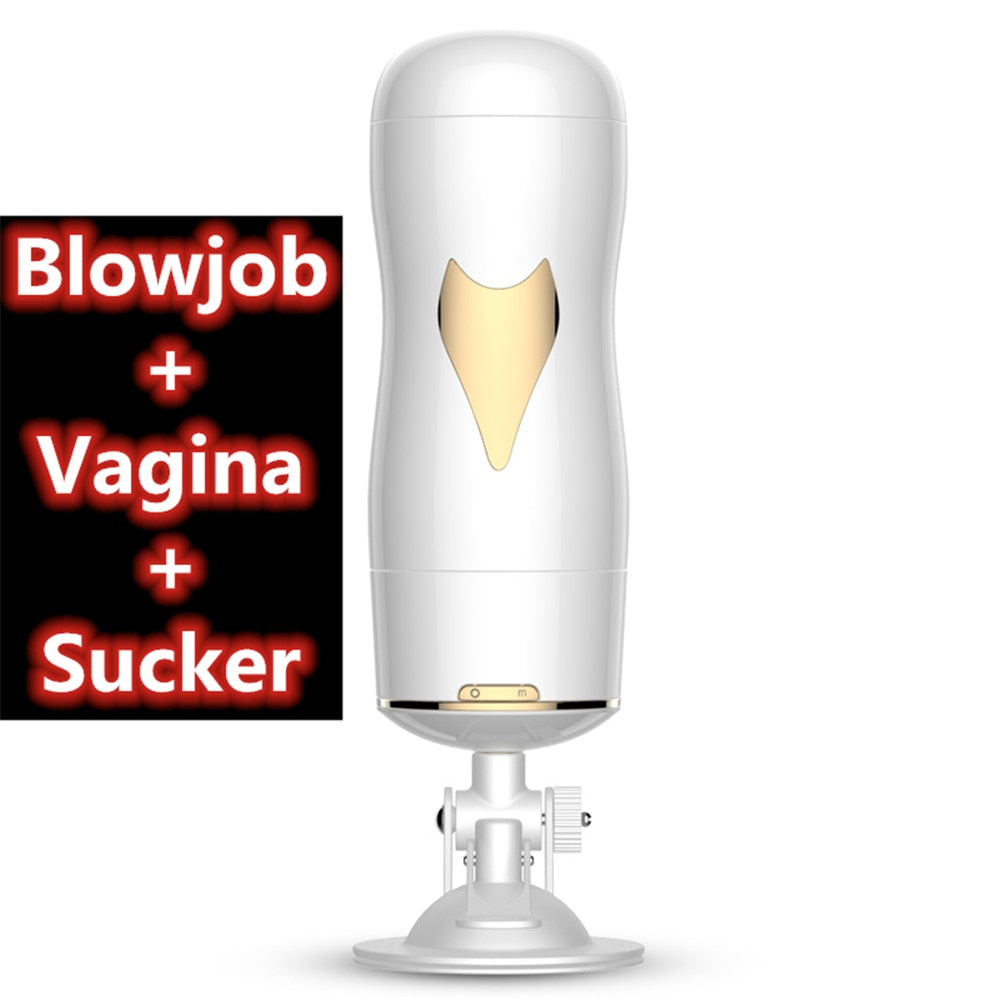 Fox Blowjob Masturbator Bú Siết Đôi Chế Độ Oral