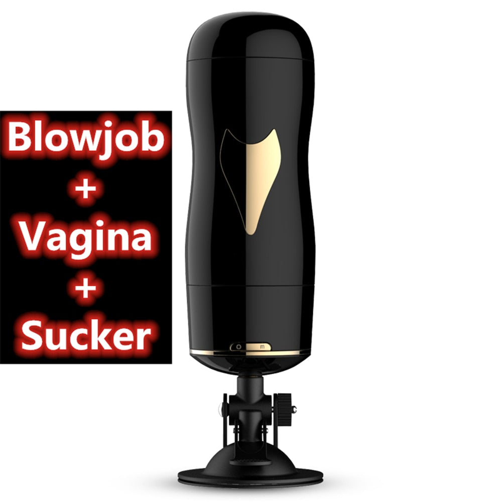 Fox Blowjob Masturbator Bú Siết Đôi Chế Độ Oral