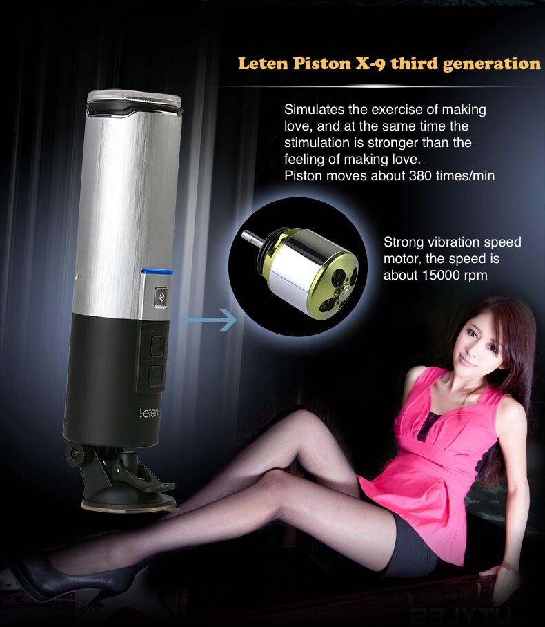 Leten X-9 cốc lắc penis 10 tần tập luyện mạnh mẽ sướng