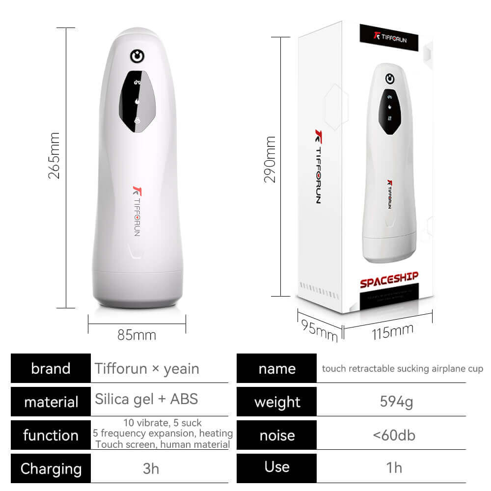 Tifforun Spaceship Hút Tự Động Siêu Mạnh Deep Throat Chân Thực