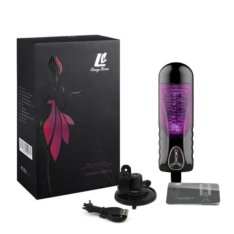 Easy.love cup tự động telescopic quay sướng điên