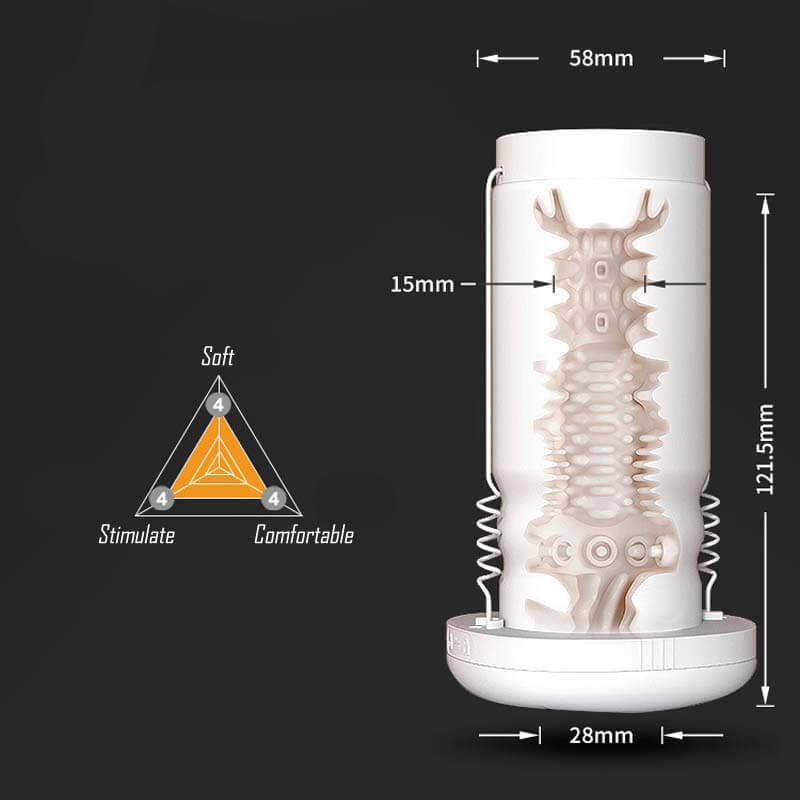 Jissbon S1 Máy Đẩy Rung Hút Masturbator Siêu Mạnh