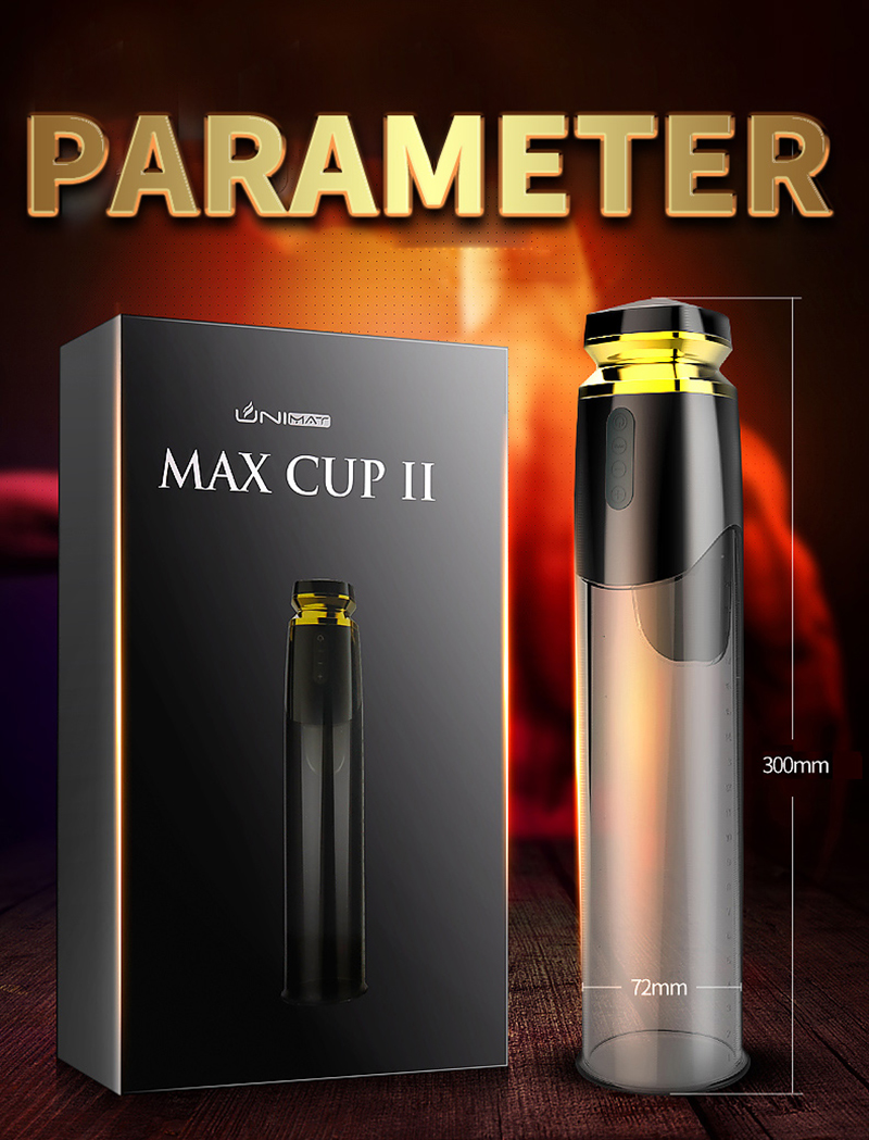Bơm Điện UNIMAT Max Cup II Hút Mạnh Chống Nước Siêu Sướng