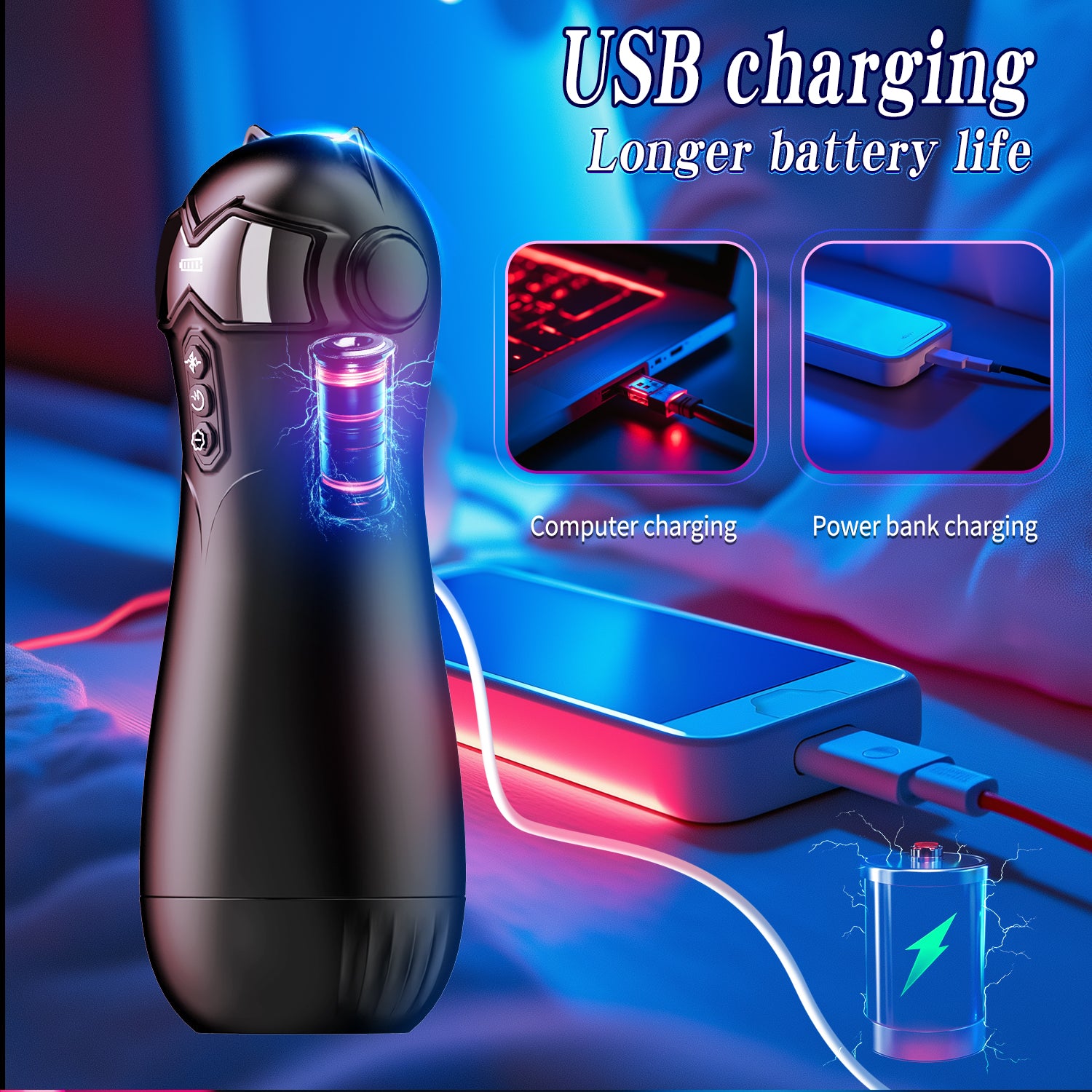 Cat Women Cup Bluetooth Hút Xoáy Tự Động Thực Tế Thông Minh