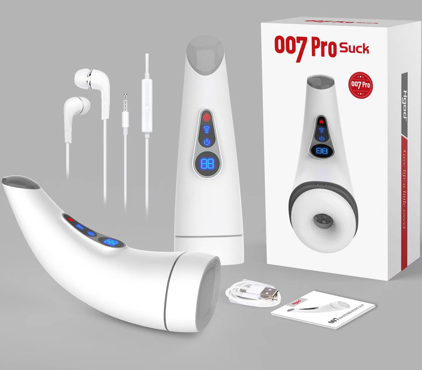 HGOD 007 Pro Suck Hút Nóng LCD Nam Siêu Thật 
