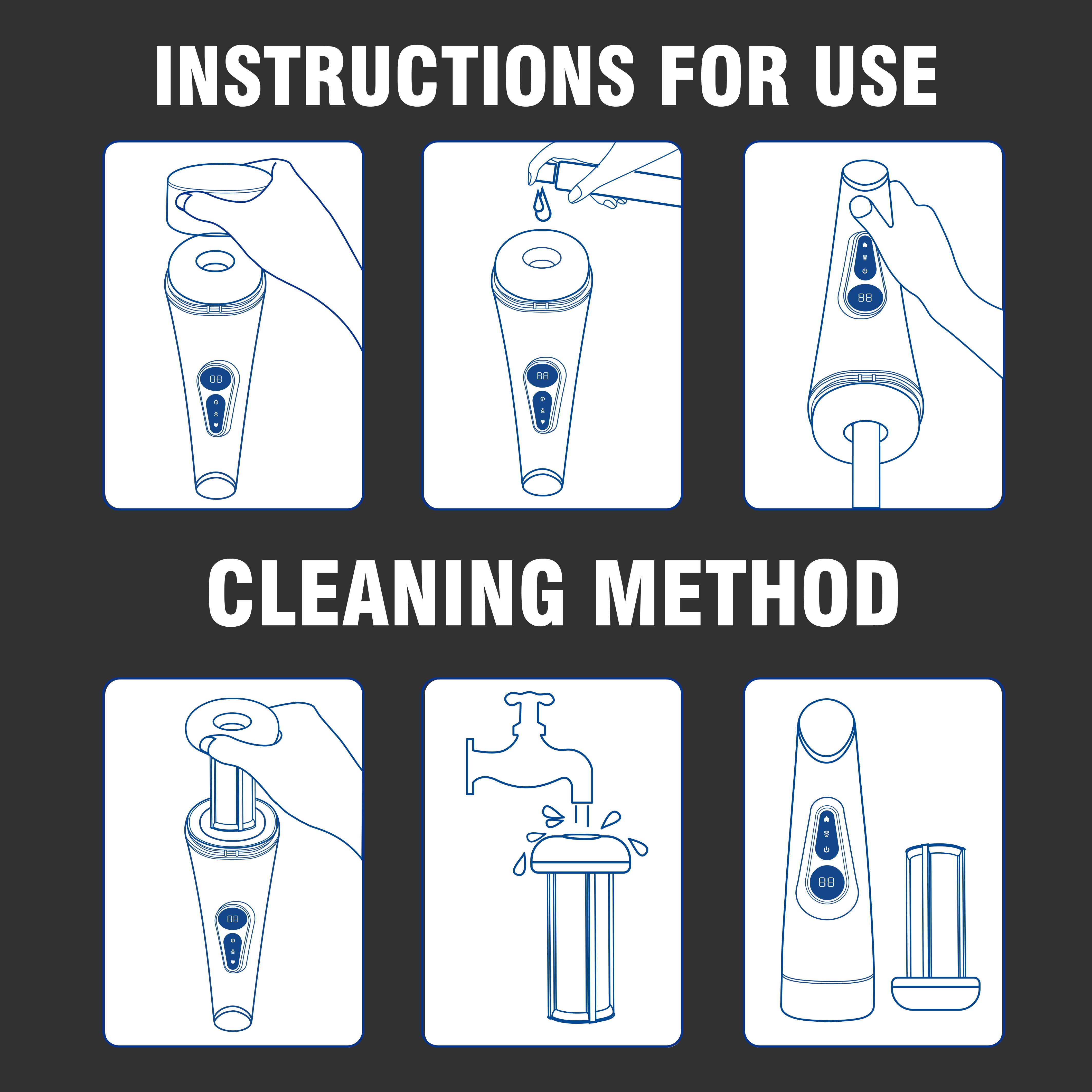 HGOD 007 Pro Suck Hút Nóng LCD Nam Siêu Thật