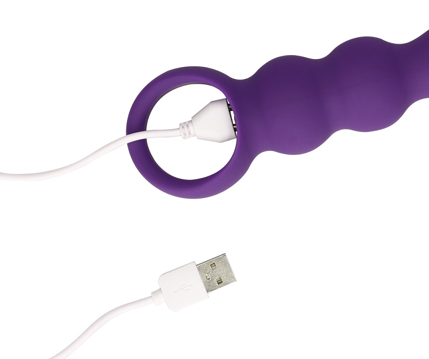 Loveline Ống Hậu Rung Tím 3.6cm Giọt Nước Hà Lan