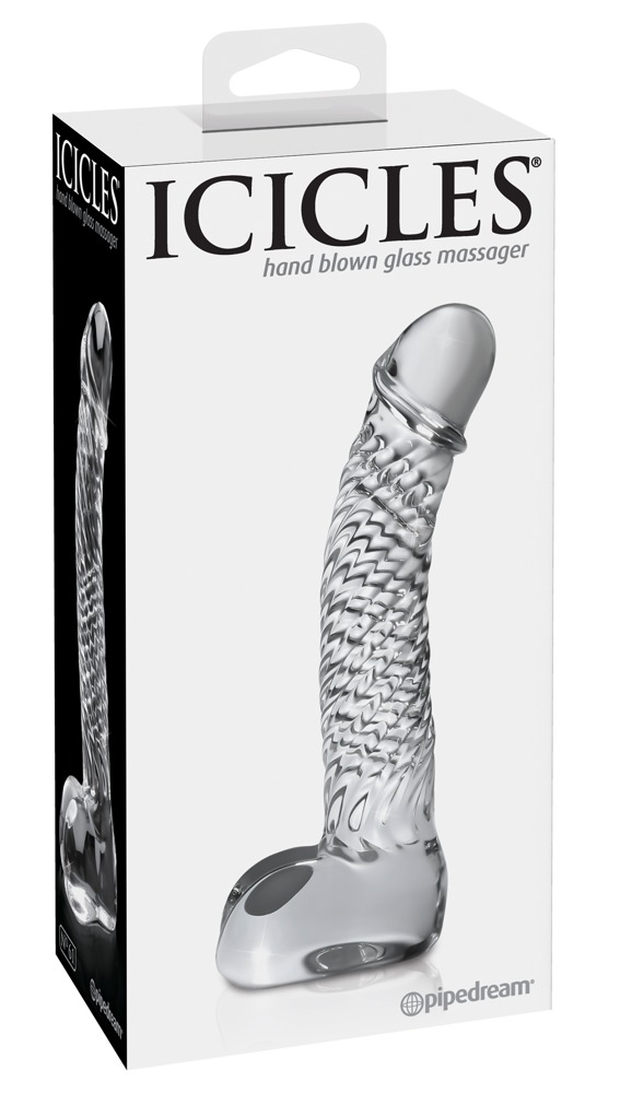 Icicles #61 Kính Dương Vật Trong 16.5cm An Toàn