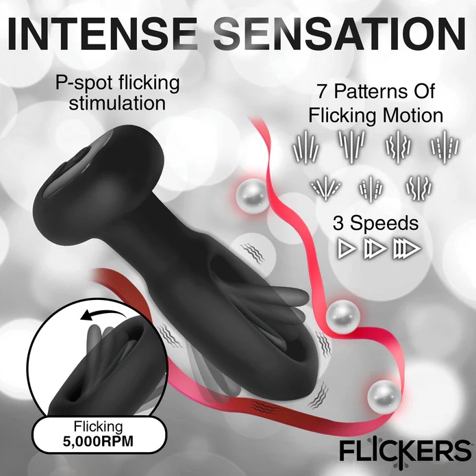 Inmi Bum Flick Prostate Đen Rung Thẩm Du Hậu Môn