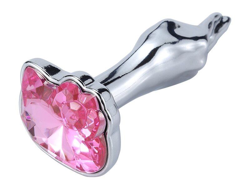MT Gem Anal Plug Hồng Metal S Lấp Lánh Sang Trọng