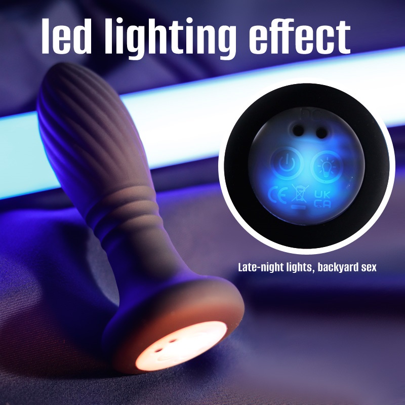 Plug Rung Đít Secwell Libido Đen 11.9cm Thúc Libido Mạnh