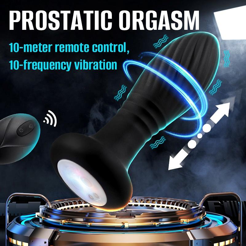 Plug Rung Đít Secwell Libido Đen 11.9cm Thúc Libido Mạnh