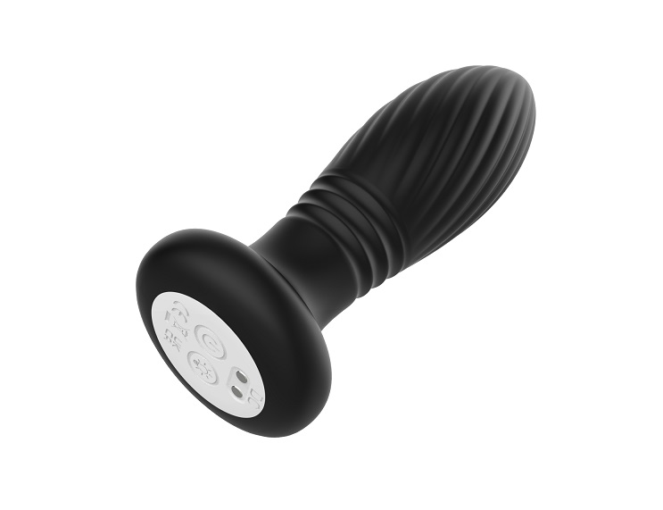 Plug Rung Đít Secwell Libido Đen 11.9cm Thúc Libido Mạnh