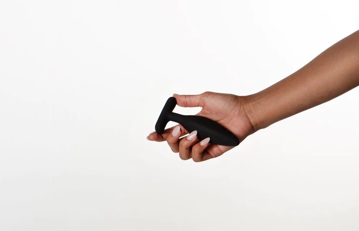 Je Joue Egon plug anal đen rung 13.5cm silicone waterproof