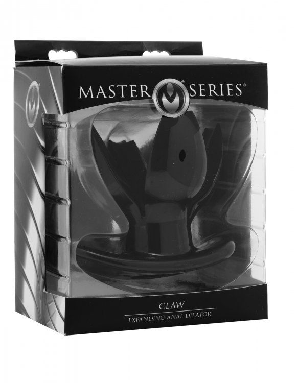 Master Series Claw Butt Expander Đen Mở Rộng Khoái Lạc