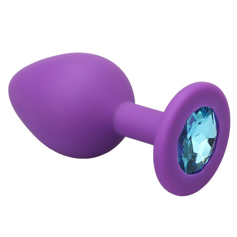 MT Plug Tím 7.2cm Siêu Mềm Anus Beginner 