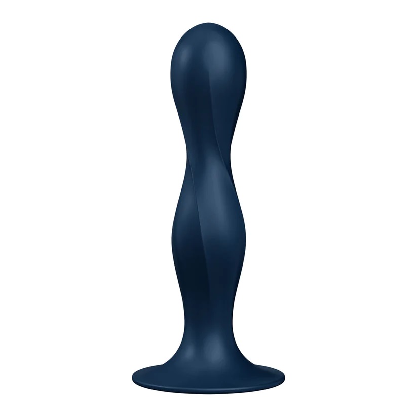 Satisfyer Plug Hậu Đôi Bóng Xanh 17.9cm
