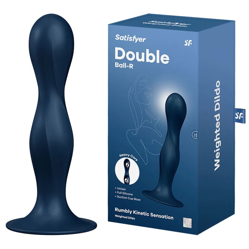 Satisfyer Plug Đôi Bóng Xanh 17.9cm Hậu Môn Đỉnh