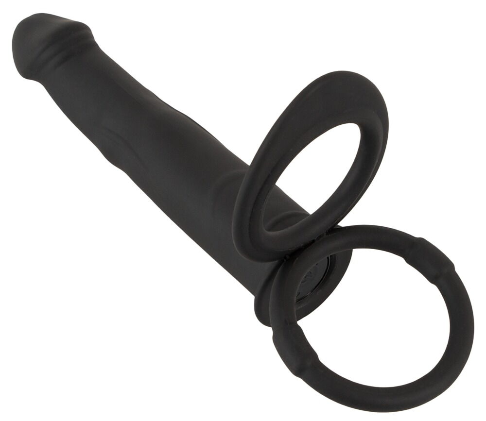 Black Velvets Double Dildo RC Thrust Xuyên Hai Nhân Đôi
