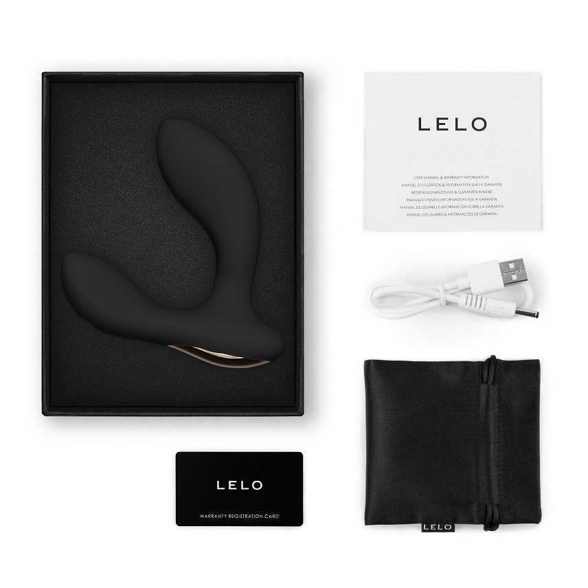 Lelo Hugo 2 Prostate Rung App Đen Cao Cấp