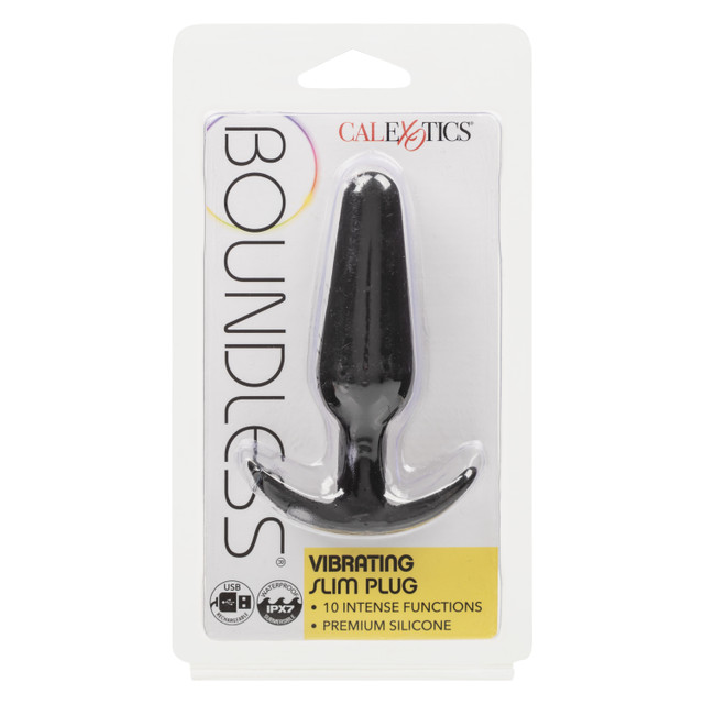 CEN Slim Plug Rung Đen 10cm – Mịn Màng Rung Điên Cuồng!