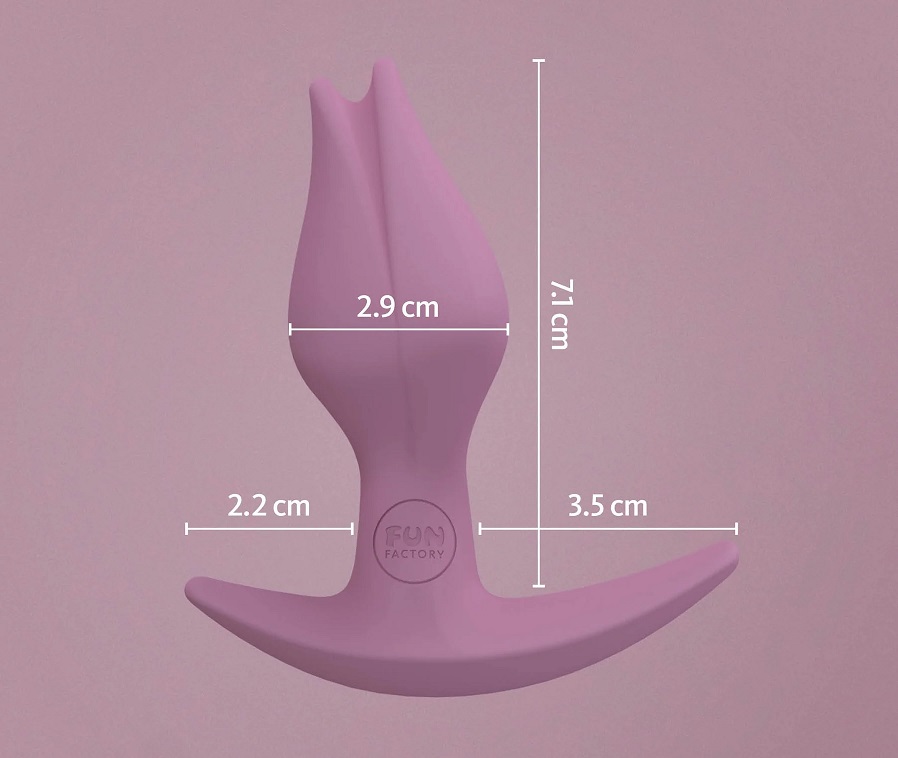 Butt Plug Fun Factory Bootie Fem Hồng Tulip Quyến Rũ