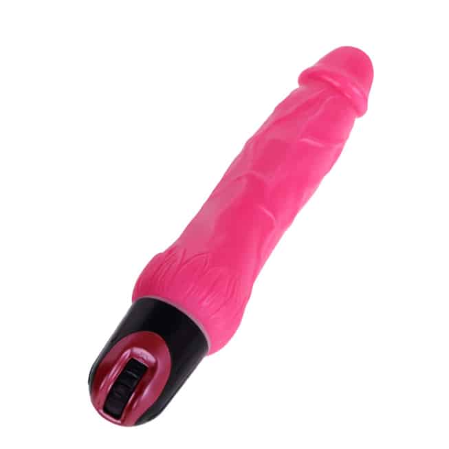 Baile Vibrator Thực Tế Hồng 24cm Đường 3.9cm