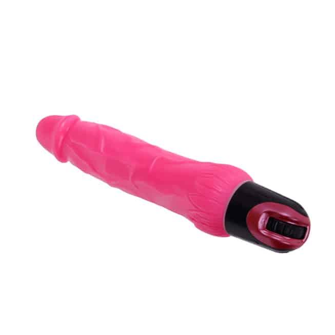 Baile Vibrator Thực Tế Hồng 24cm Đường 3.9cm