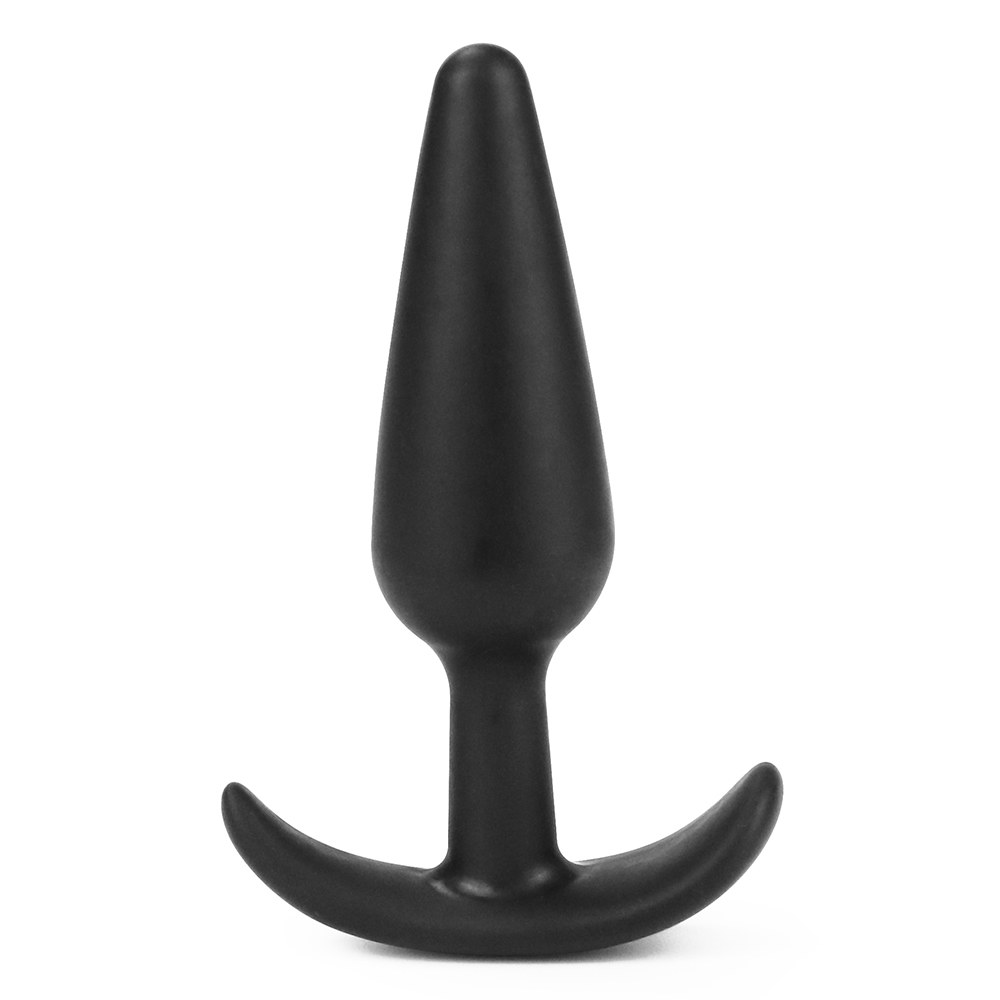 Lovetoy Lure Me Plug Đít Nhỏ Đen Silicon An Toàn
