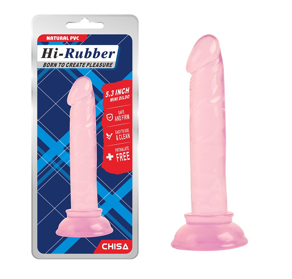 Chisa 5.3 Dildo Pink Nhỏ 13.6cm Dễ Dùng Niềm Vui Riêng Tư