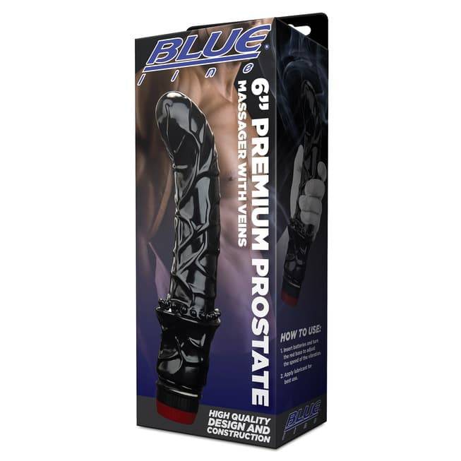 Massager Tiền Tỉnh BlueLine Đen 22cm Siêu Mạnh