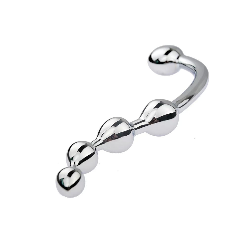 Dildo Thép Không Gỉ 24.5cm Prostate Kích Thích Cao