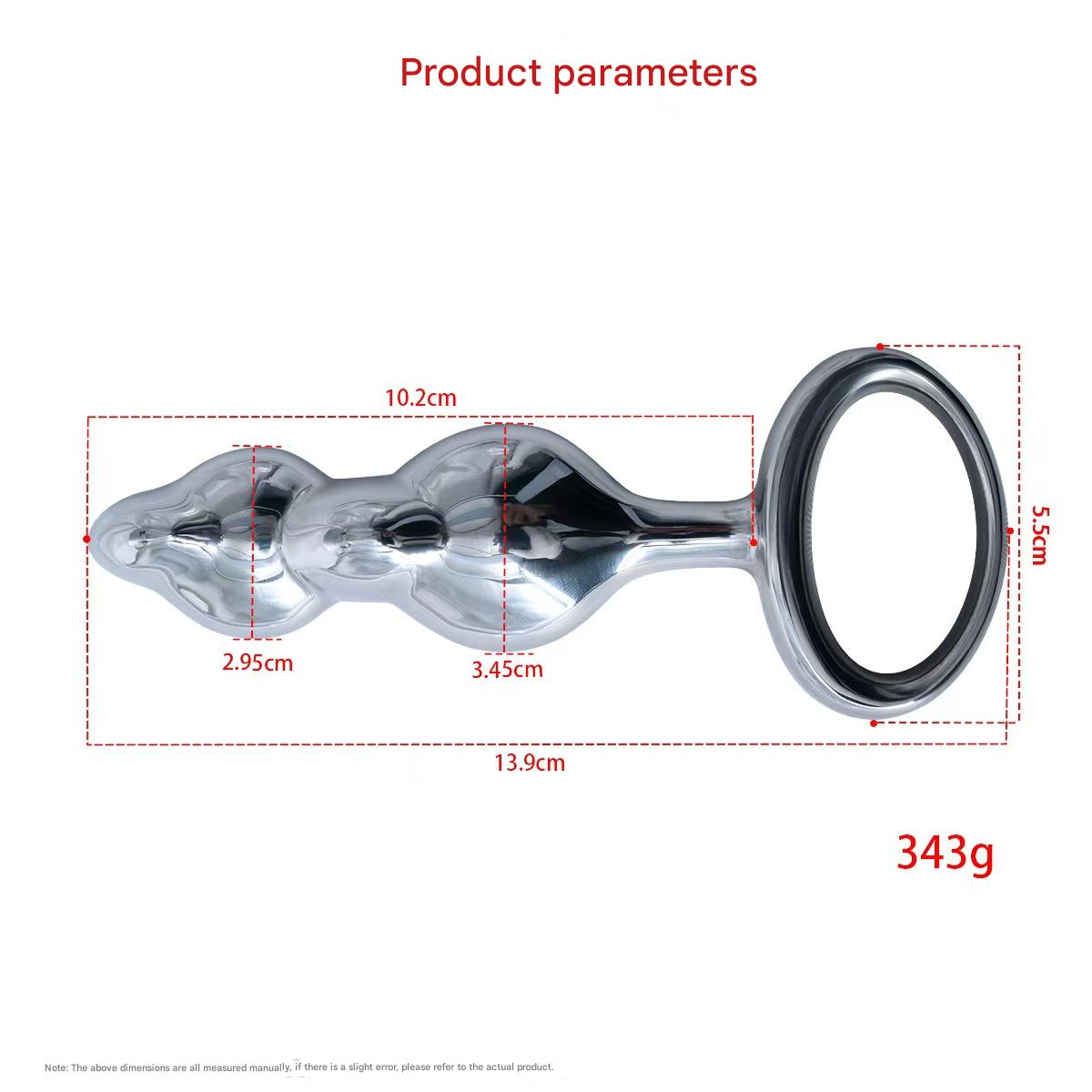 Butt Plug Thép Nhiệt Độ Không Gỉ Cứng Siêu Cảm