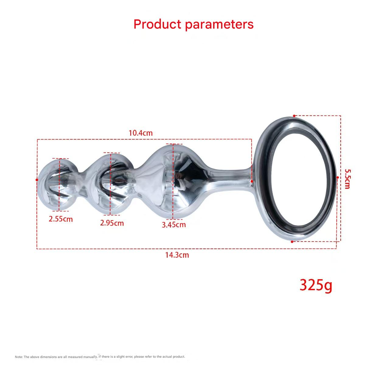 Butt Plug Thép Nhiệt Độ Không Gỉ Cứng Siêu Cảm
