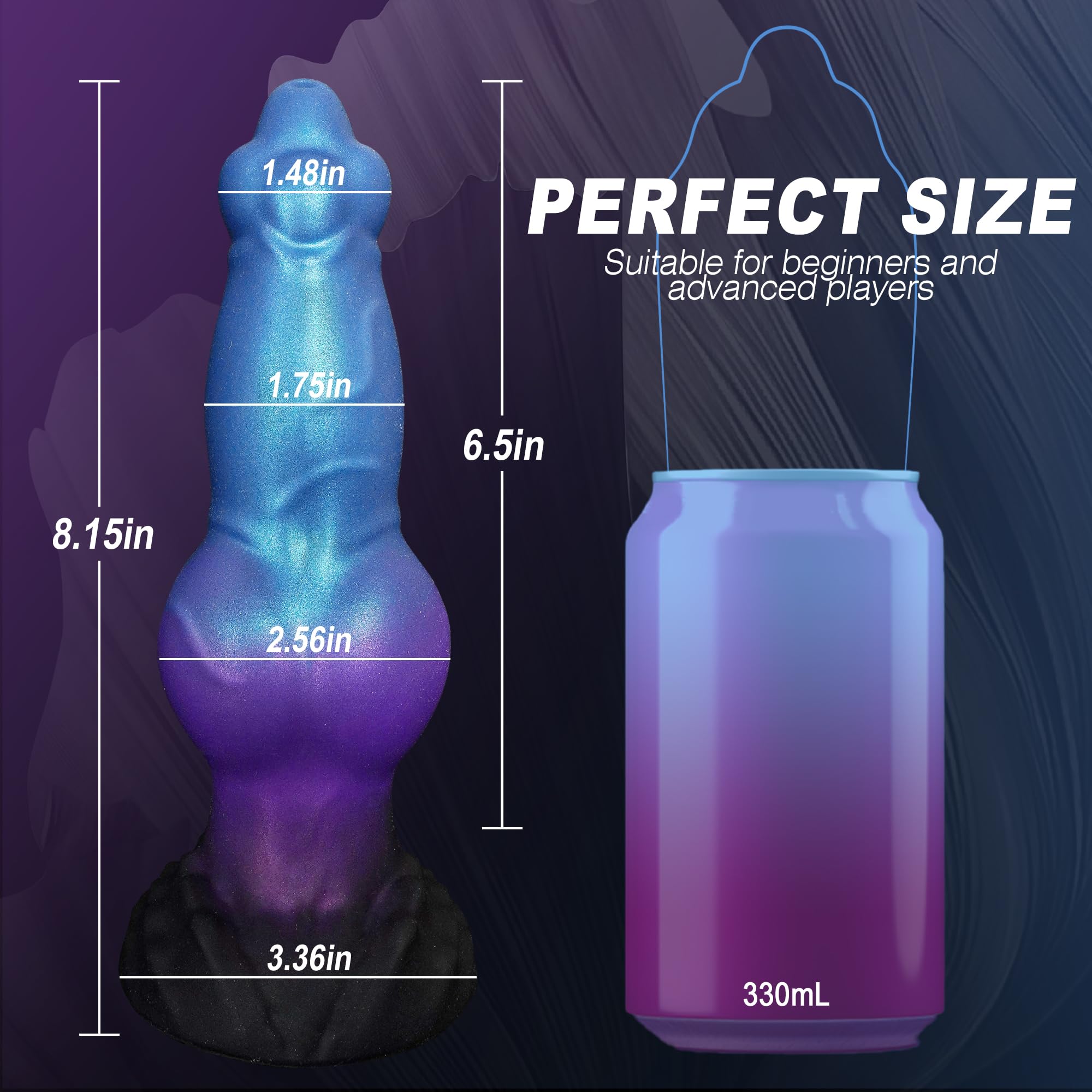 Plug Dog Knot Xanh Bơm Phồng Siêu Lớn Anal