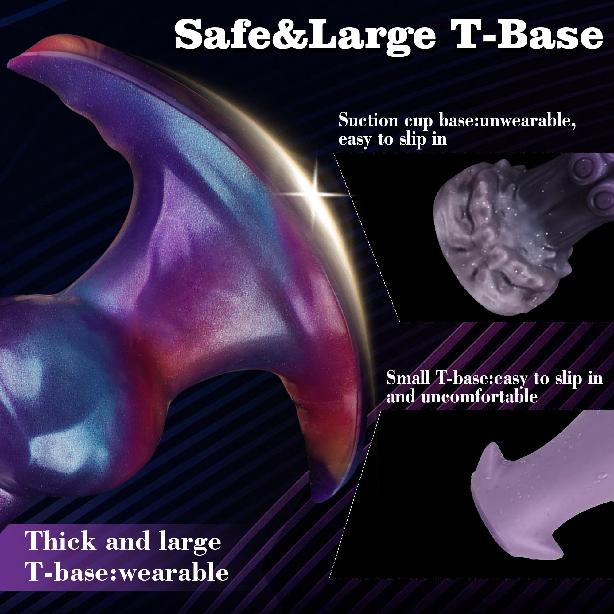 Dog Knot plug phồng 15cm fantasy kiểm soát chó siết chặt