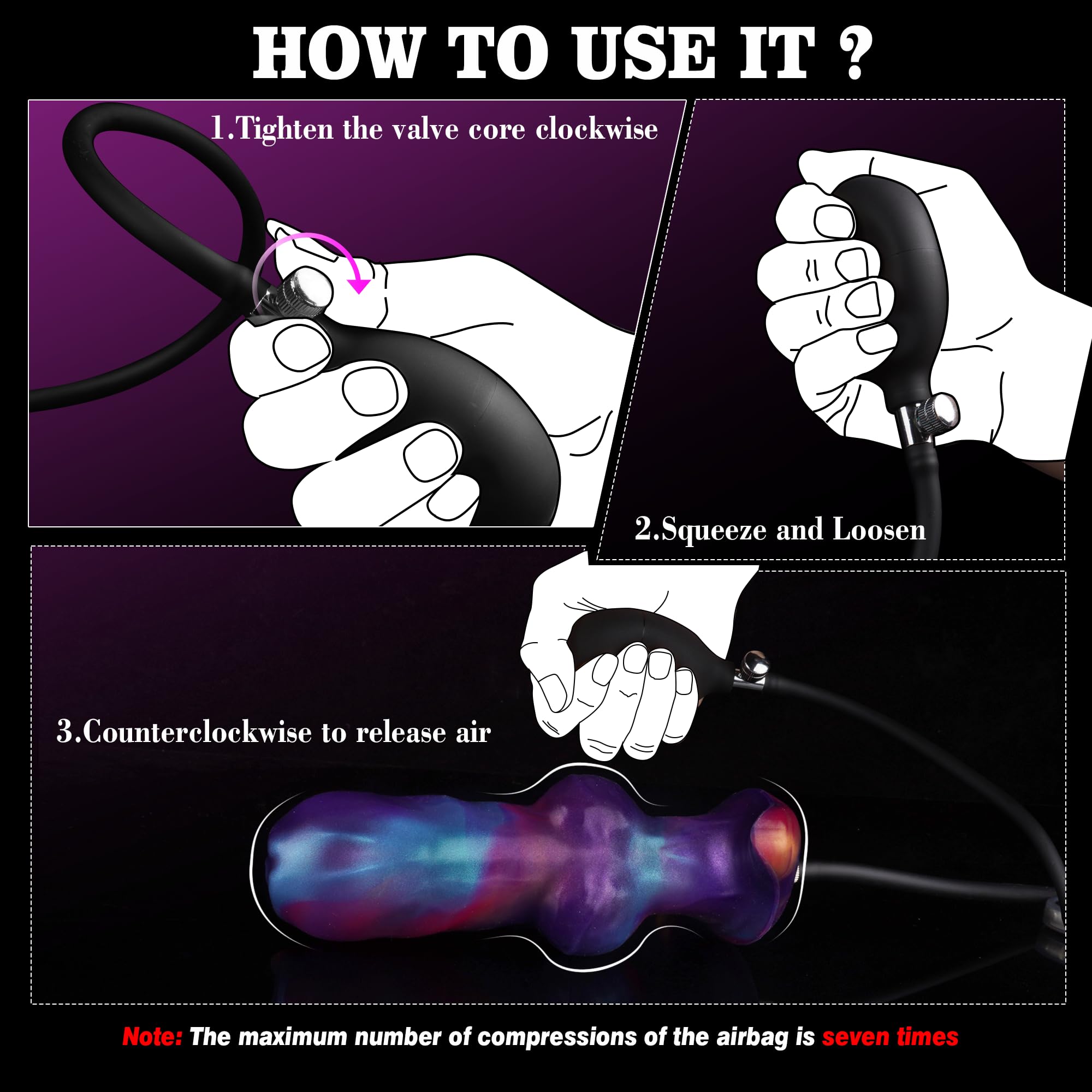 Dog Knot plug phồng 15cm fantasy kiểm soát chó siết chặt