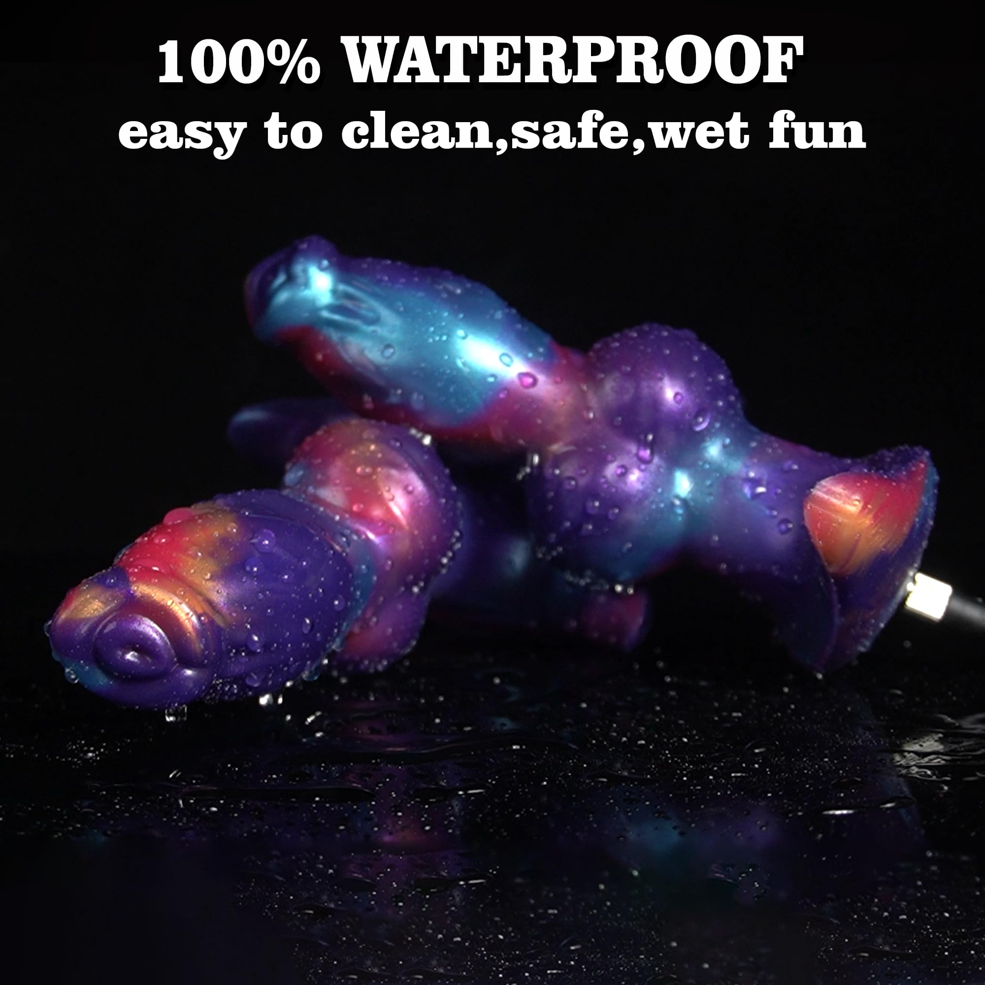 Dog Knot plug phồng 15cm fantasy kiểm soát chó siết chặt