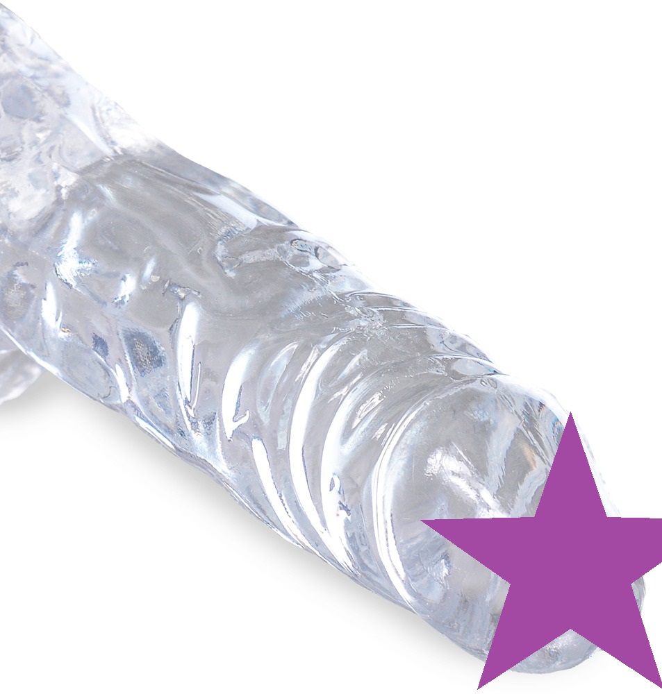 King Cock Fake 4 Inch Biên Vú Trong Suốt