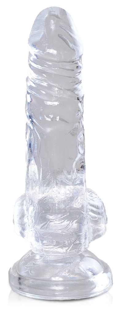King Cock Fake 4 Inch Biên Vú Trong Suốt
