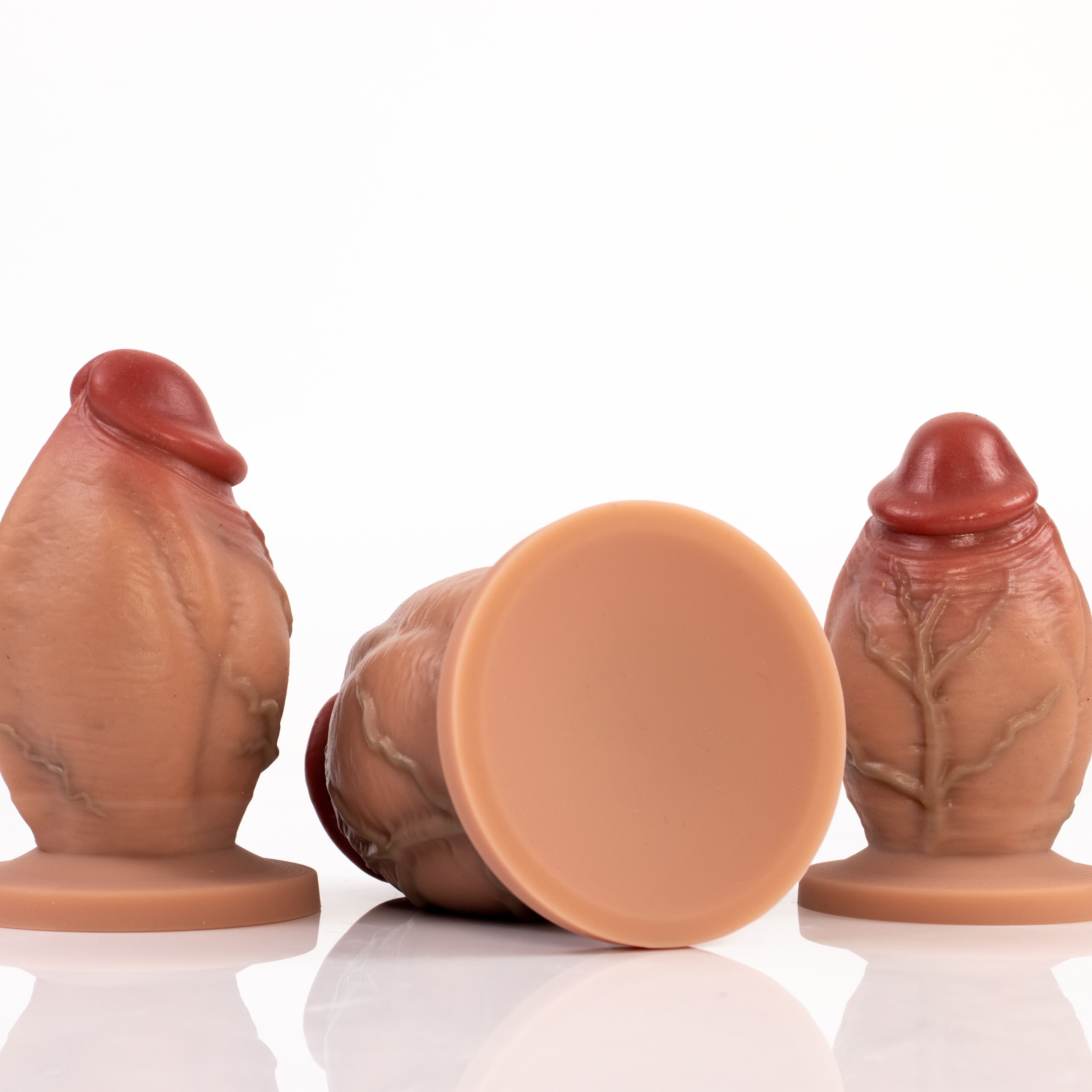 Big Short Penis Plug Đít Ngắn Thực Tế Lớn