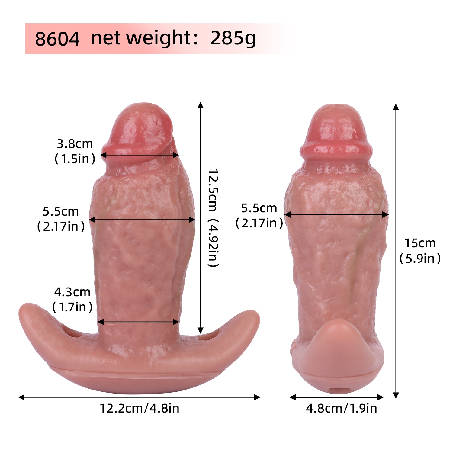 Butt Plug Silicon Đa Năng Rung Thực Tế Siêu Thỏa Mãn