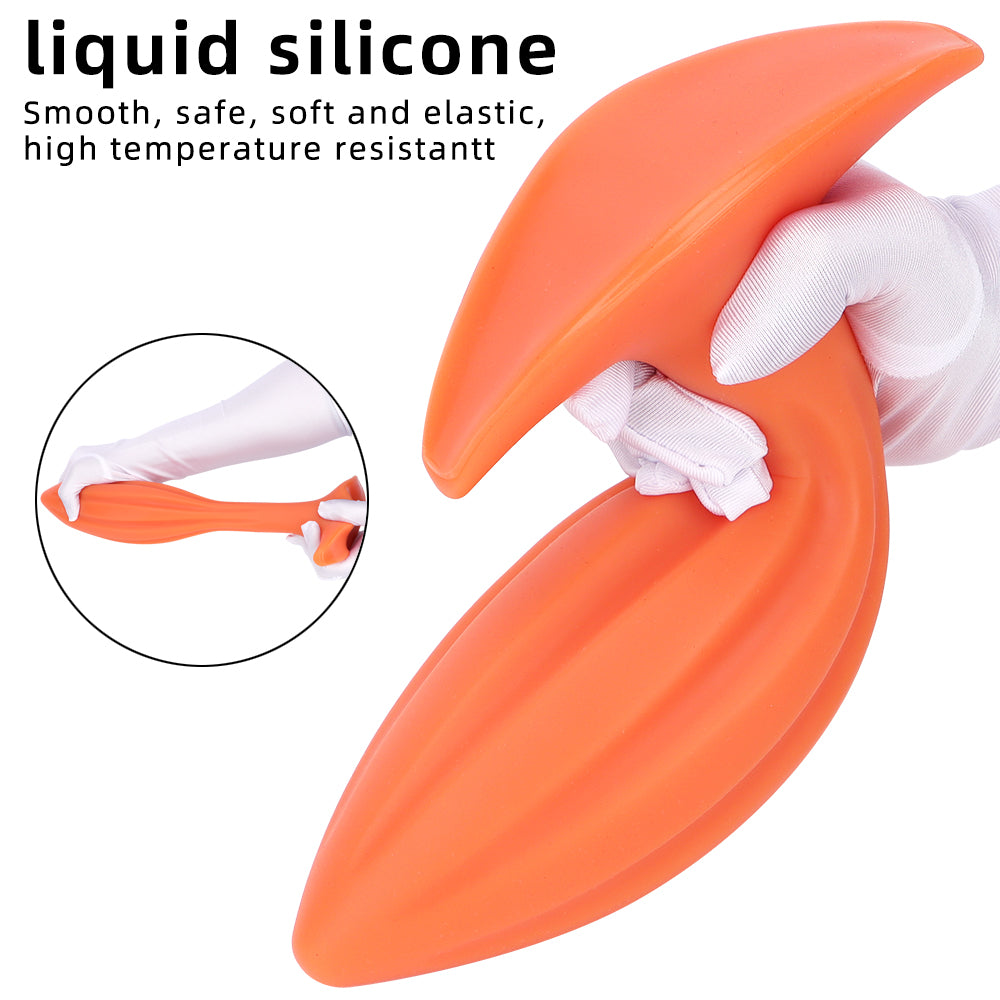 Prismatic Giant Butt Plug Kit Silicone Lớn Đa Sắc