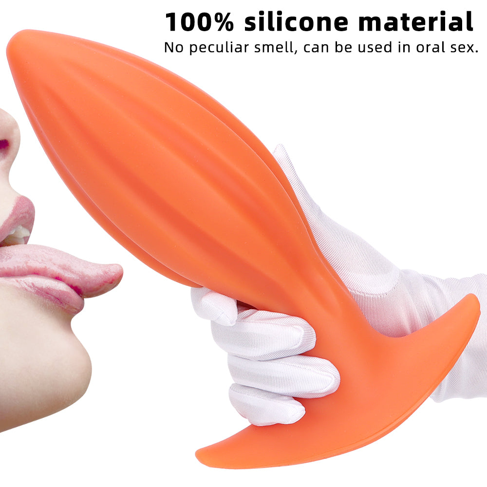 Prismatic Giant Butt Plug Kit Silicone Lớn Đa Sắc