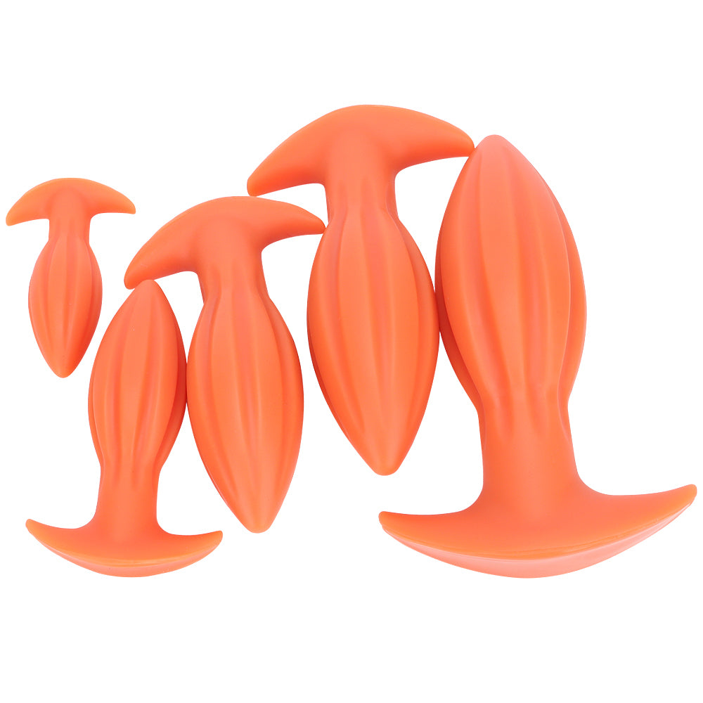 Prismatic Giant Butt Plug Kit Silicone Lớn Đa Sắc