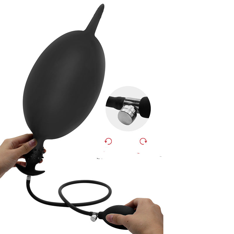 Nút Bơm Hậu Môn Đen Gai Mỏng Khí Hư Đỉnh Cao