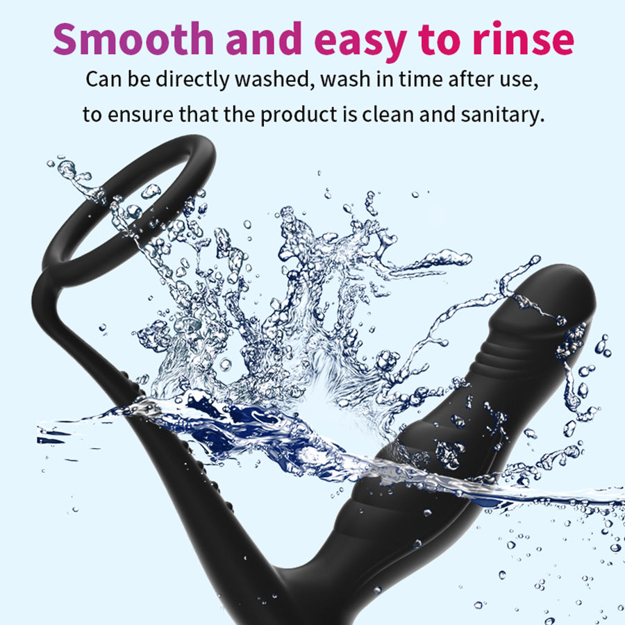 Peek Hollow Anal Ring Plug Co Giãn Quan Sát Nóng Bỏng