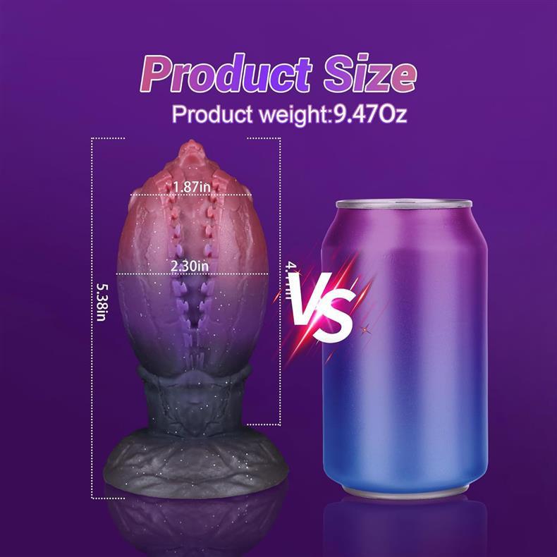 Dinosaur Egg Soft Plug Lớn Mềm Siêu Lớn Kích Thích