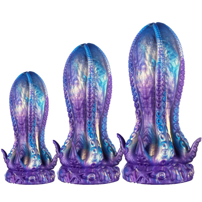 Elastomer Alien Tentacle Xanh Lớn 21cm Hậu Môn Cực Động